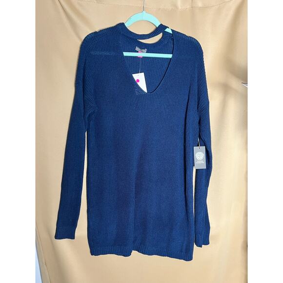 Vince Camuto Royal Wave Sweater L - Picture 1 of 3